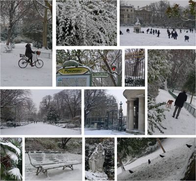 Monceau sous la neige