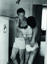 6. Steve McQueen and wife Nelie at home