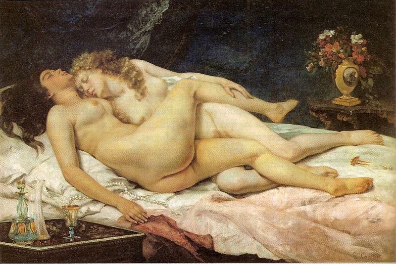 Gustave Courbet - Le sommeil